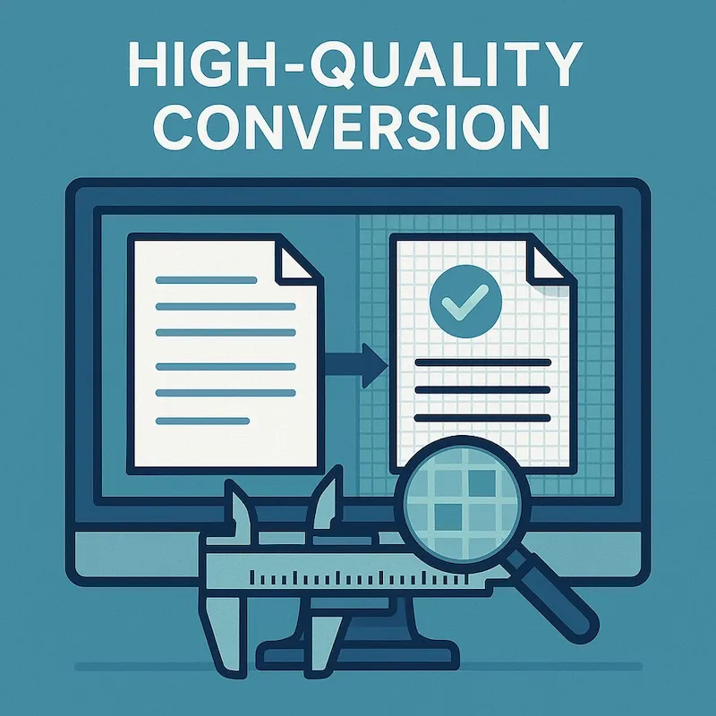 High-Quality Conversion